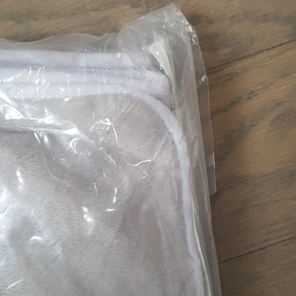 Restoration Hardware Gray Plush Change Pad Cover - Picture 5 of 5